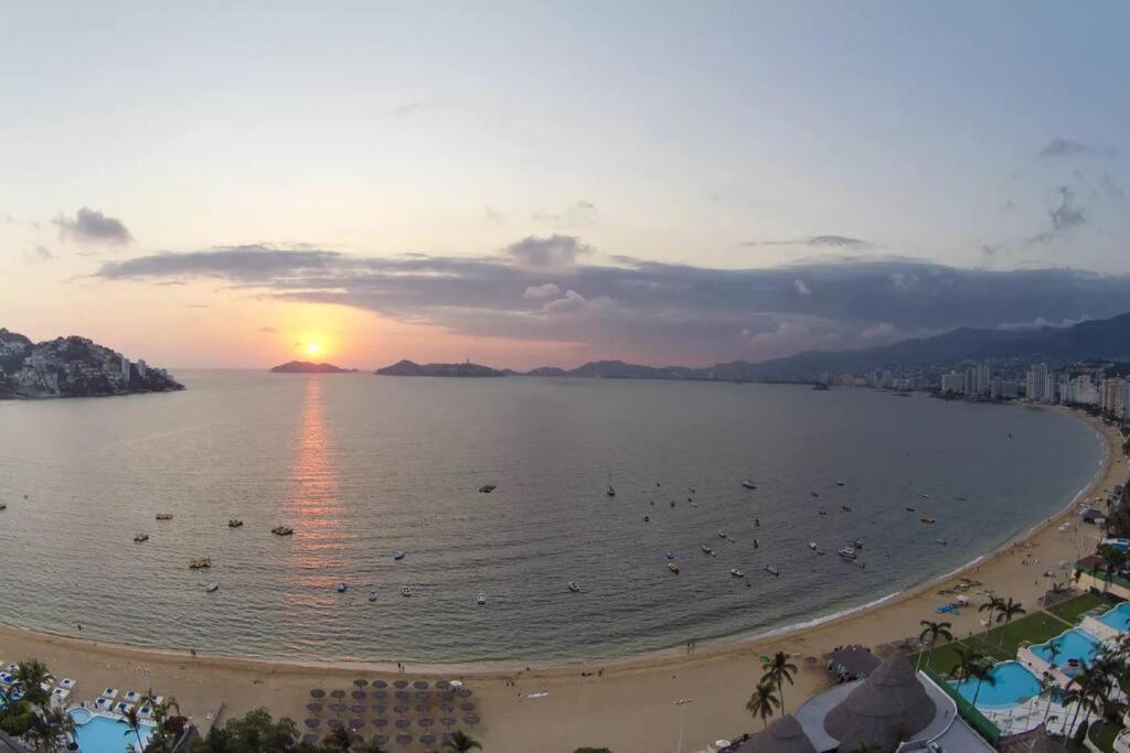 Apartamento Departamento de lujo frente a la Playa de Acapulco Exterior foto