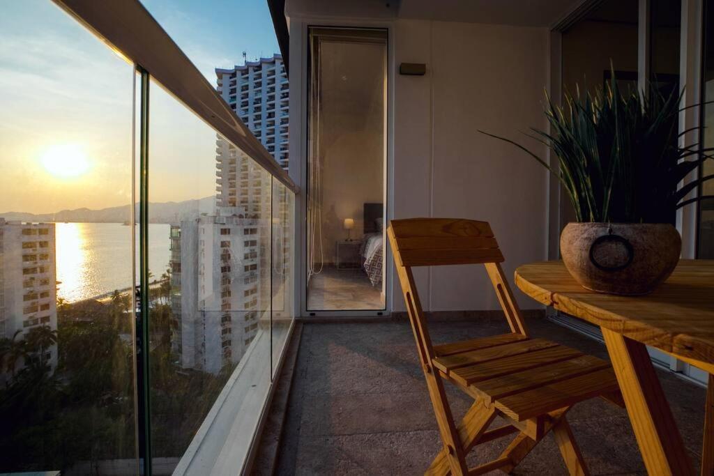 Apartamento Departamento de lujo frente a la Playa de Acapulco Exterior foto