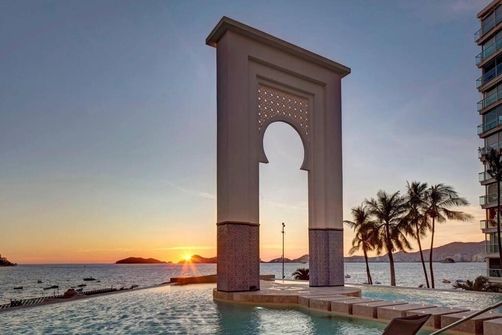 Apartamento Departamento de lujo frente a la Playa de Acapulco Exterior foto