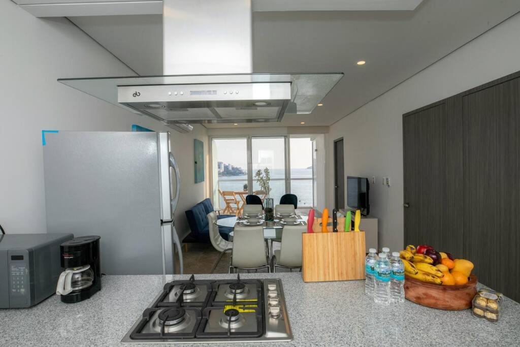 Apartamento Departamento de lujo frente a la Playa de Acapulco Exterior foto